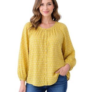 Ann Taylor Factory Tunic Size XL Mustard Yellow  NWOT